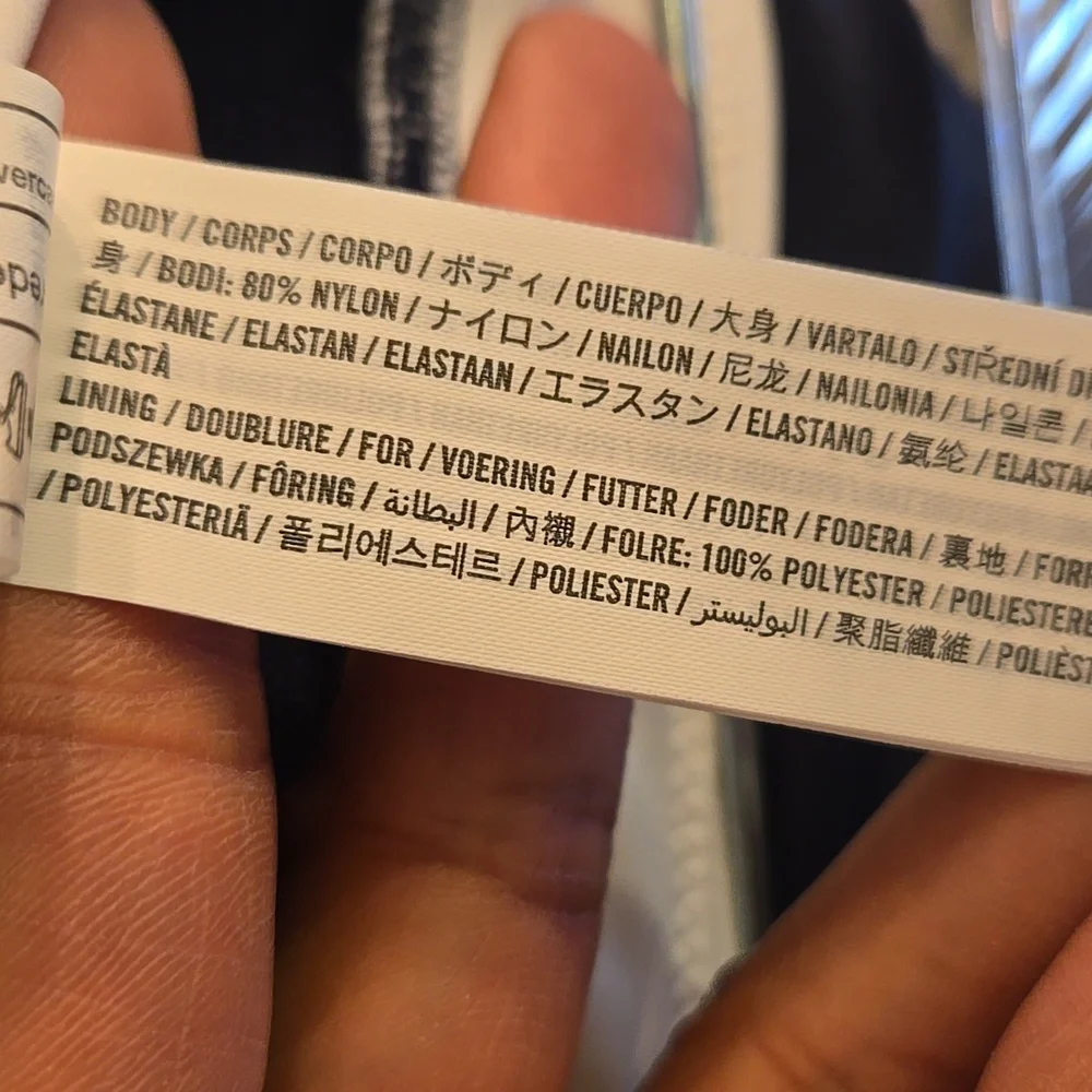 Abercrombie & Fitch A&F Marina One-Piece Adjustable Removable Straps Swimsuit - Picture 14 of 15